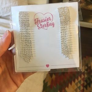 Frasier Sterling ICE ICE BABY pave earrings